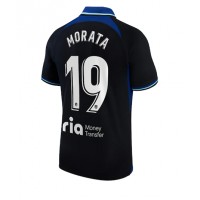 Atletico Madrid Alvaro Morata #19 Fotballklær Bortedrakt 2022-23 Kortermet